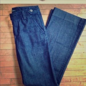 J.Crew Trouser Dark Wash Trouser Jeans